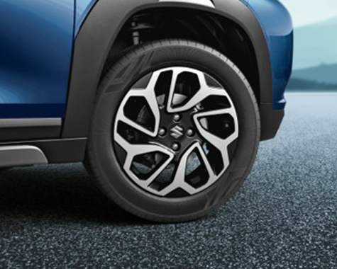 Geometric Precision Cut Alloy Wheels